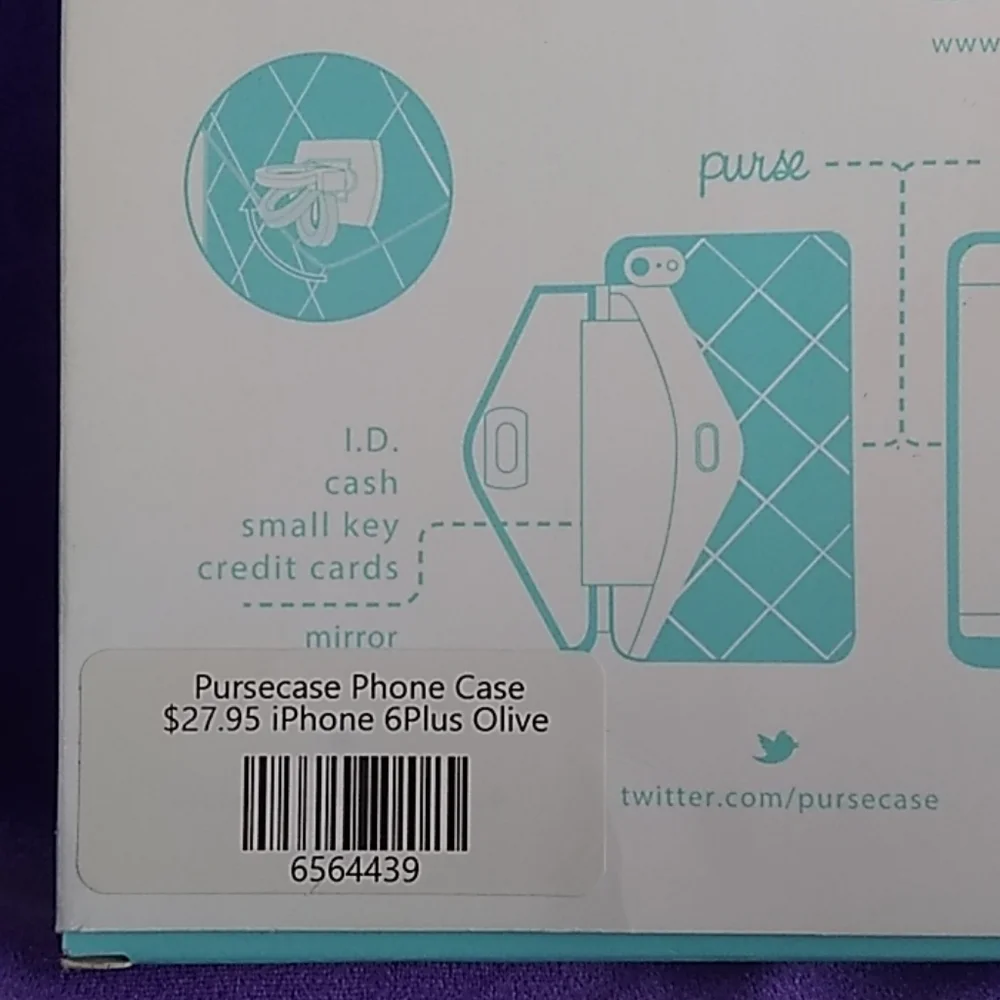 𝅺NIB Pursecase for iPhone 6 Plus